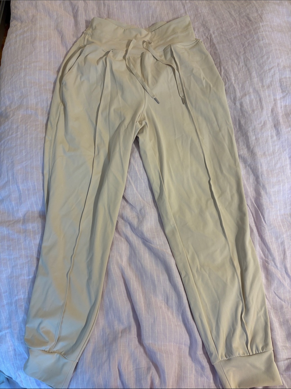 Old Navy Light Beige/Taupe Jogger Track Pants